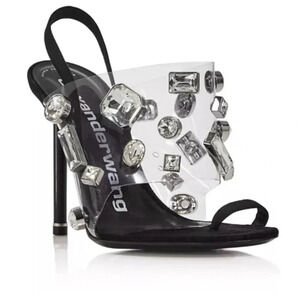 Alexander Wang
Women's Kaia Clear Crystal Stiletto Sandals 38
NEW